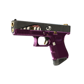 Glock-18 | Gold Toof (Minimal Wear)