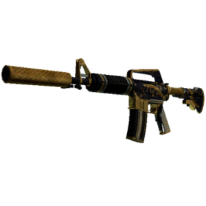 M4A1-S | Golden Coil (Battle-Scarred)