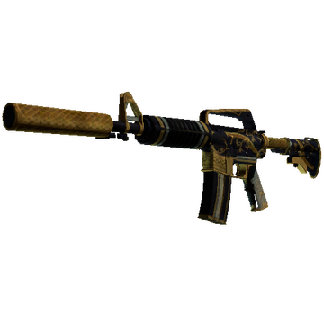M4A1-S | Golden Coil (Battle-Scarred)