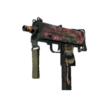 MAC-10 | Curse (Battle-Scarred)