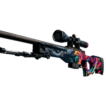 StatTrak™ AWP | Hyper Beast (Well-Worn)