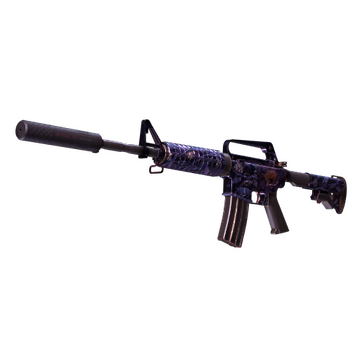 StatTrak™ M4A1-S | Black Lotus (Battle-Scarred)