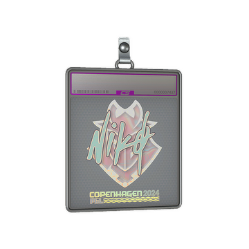Sticker Slab | NiKo (Holo) | Copenhagen 2024