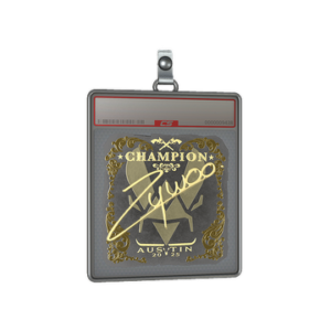 Sticker Slab | ZywOo (Gold, Champion) | Austin 2025