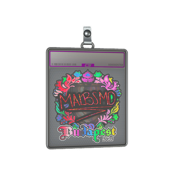Sticker Slab | malbsMd (Holo) | Budapest 2025