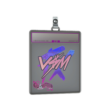 Sticker Slab | v$m (Holo) | Paris 2023