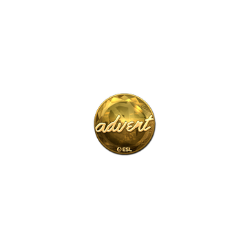 Sticker | advent (Gold) | Katowice 2019