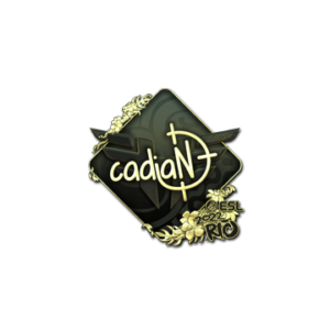 Sticker | cadiaN (Gold) | Rio 2022