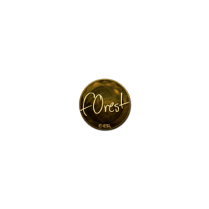 Sticker | f0rest (Gold) | Katowice 2019