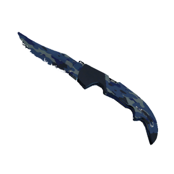 ★ Falchion Knife | Bright Water (Well-Worn)
