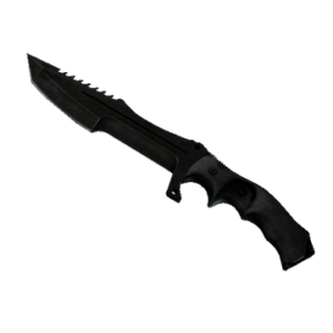 ★ Huntsman Knife | Black Laminate (Battle-Scarred)
