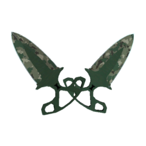 ★ Shadow Daggers | Forest DDPAT (Well-Worn)