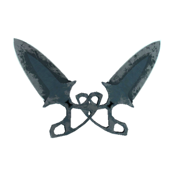 ★ Shadow Daggers | Night (Battle-Scarred)