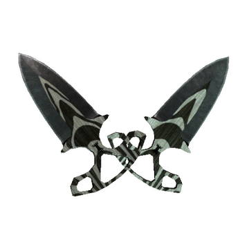 ★ StatTrak™ Shadow Daggers | Black Laminate (Field-Tested)
