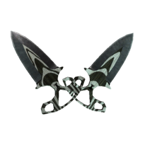 ★ StatTrak™ Shadow Daggers | Black Laminate (Minimal Wear)