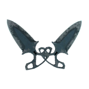 ★ StatTrak™ Shadow Daggers | Night (Battle-Scarred)
