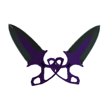★ StatTrak™ Shadow Daggers | Ultraviolet (Well-Worn)