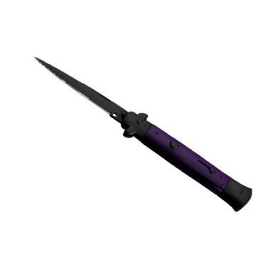 ★ StatTrak™ Stiletto Knife | Ultraviolet (Factory New)